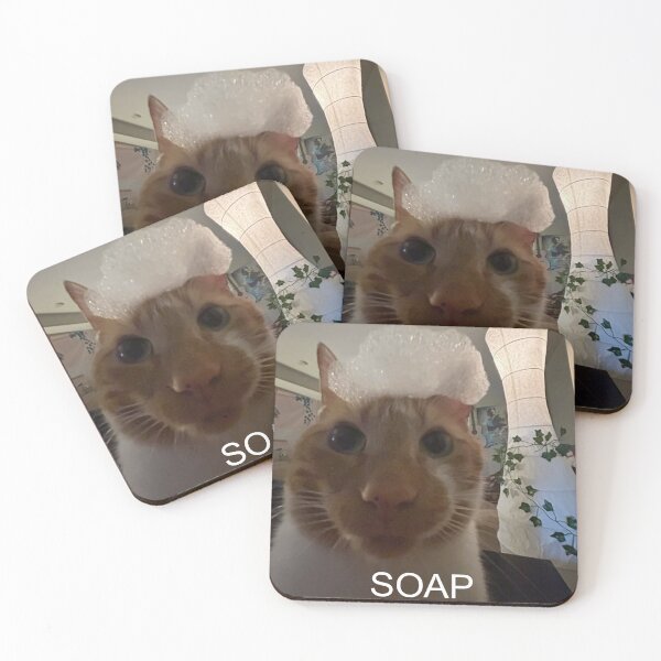 Item preview, soap kitty designed and sold by SillySyndrome.