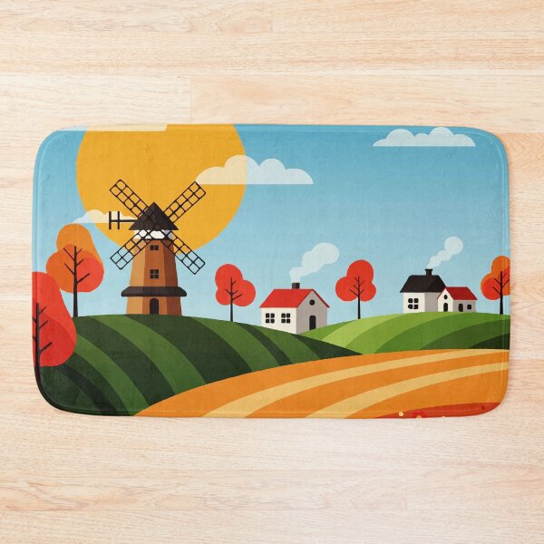 Item preview, Rural landscape designed and sold by Design4uStudio.