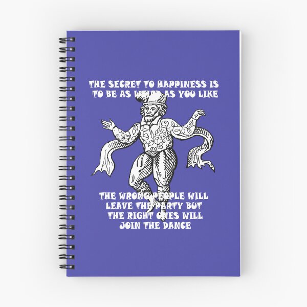 Item preview, The Secret To Happiness Is To Be Weird Vintage Morris Illustration  designed and sold by taiche.