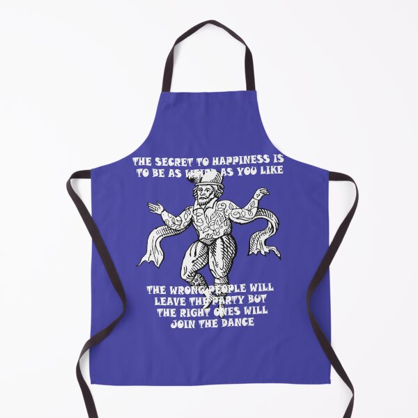 Item preview, The Secret To Happiness Is To Be Weird Vintage Morris Illustration  designed and sold by taiche.