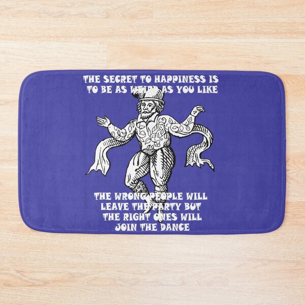 Item preview, The Secret To Happiness Is To Be Weird Vintage Morris Illustration  designed and sold by taiche.