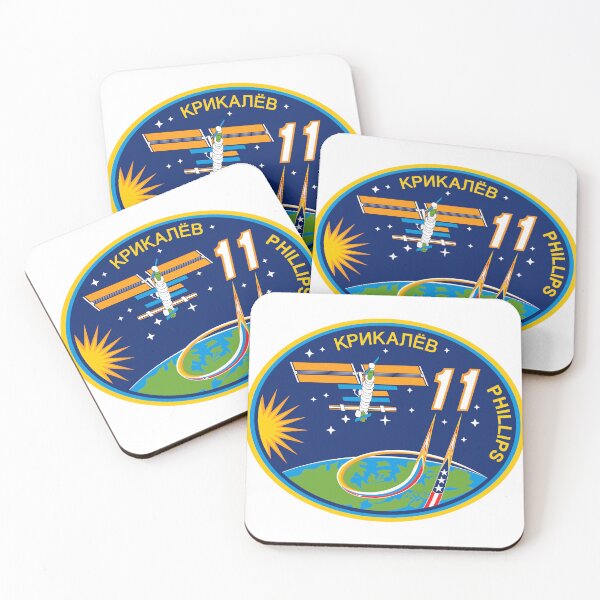 Item preview, International Space Station Expedition 11 Patch designed and sold by CharlieDesings.
