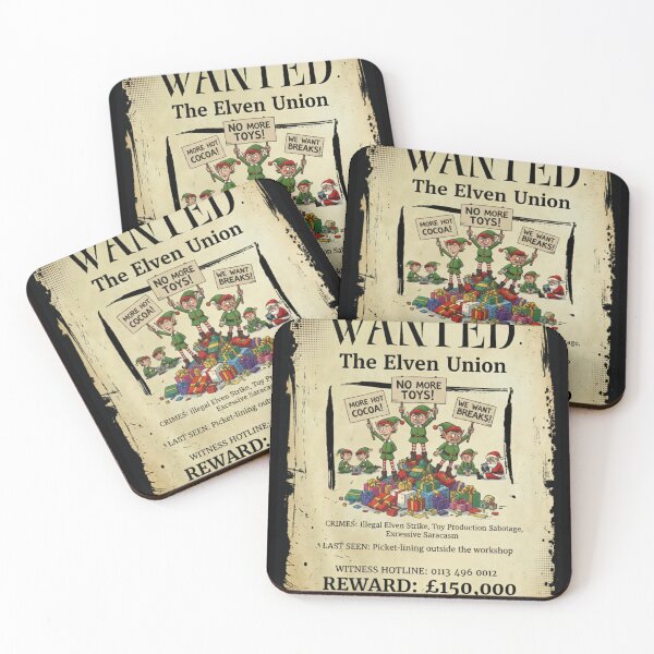 Item preview, WANTED: The Elven Union designed and sold by AlphaPrint2410.