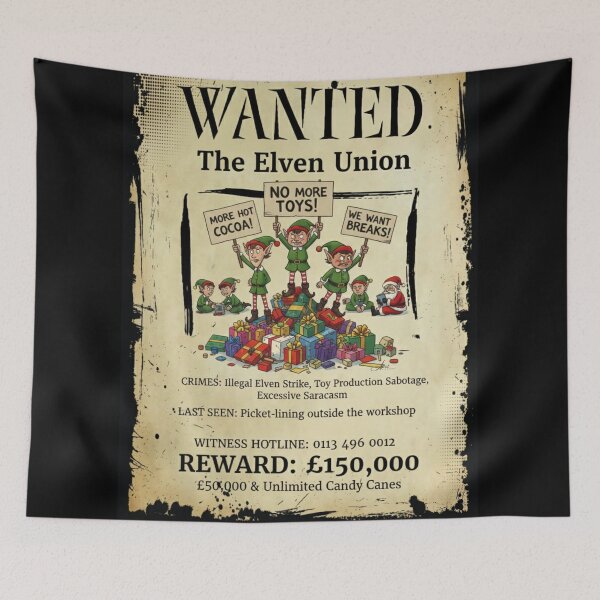 Item preview, WANTED: The Elven Union designed and sold by AlphaPrint2410.