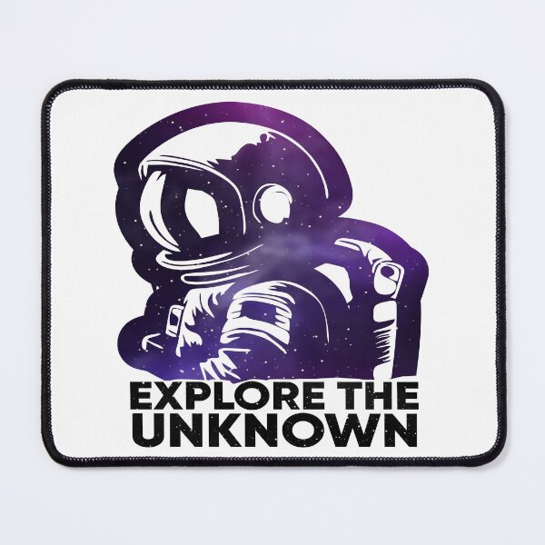 Item preview, Explore The Unknown – Astronaut Galaxy Double Exposure Space T-Shirt designed and sold by doffstory.