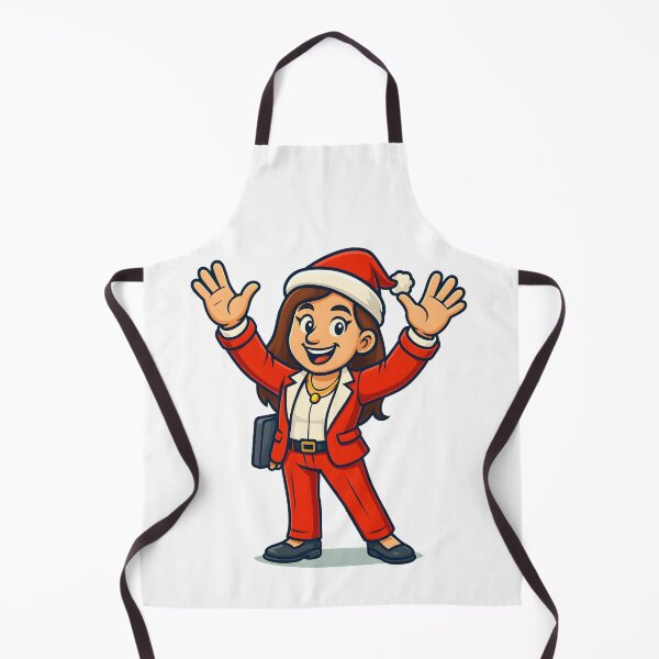 Item preview, Festive Businesswoman in Santa Suit designed and sold by DigiHub Linker.