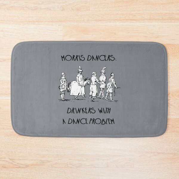 Item preview, Morris Dancers Drinkers With A Dance Problem Vintage Art designed and sold by taiche.