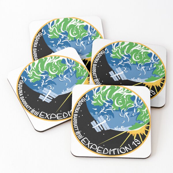 Item preview, International Space Station Expedition 19 Patch designed and sold by CharlieDesings.