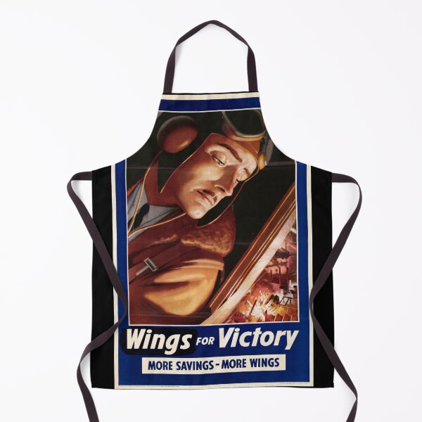 Item preview, World War II Propaganda Poster | Wings for Victory Art | Aviator Cockpit | Buy Bonds & Support | Bold Colors & Heroism designed and sold by artofuniverse.