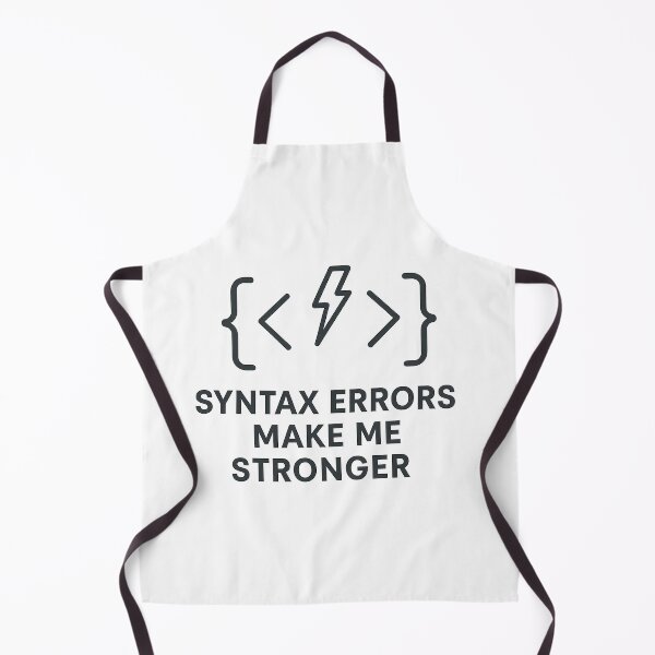 Item preview, Syntax Errors Make Me Stronger – Coder Growth designed and sold by techy-rrr.