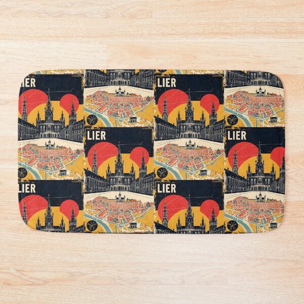 Item preview, Lier Belgium 1950s Vintage Travel Tourism designed and sold by TravelersGems.