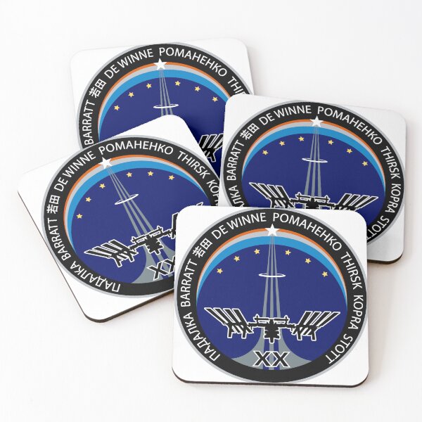 Item preview, International Space Station Expedition 20 Patch designed and sold by CharlieDesings.