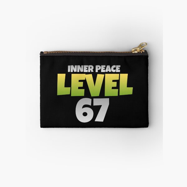 Item preview, Inner Peace Level 67 Funny Six Seven Meme designed and sold by PerfectMatch.
