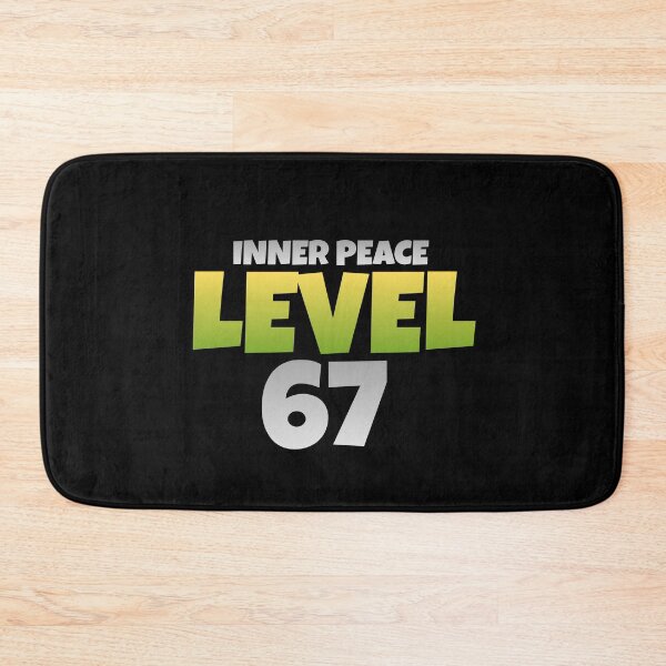 Item preview, Inner Peace Level 67 Funny Six Seven Meme designed and sold by PerfectMatch.