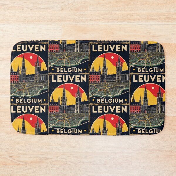 Item preview, Leuven Belgium 1950s Vintage Travel Tourism designed and sold by TravelersGems.