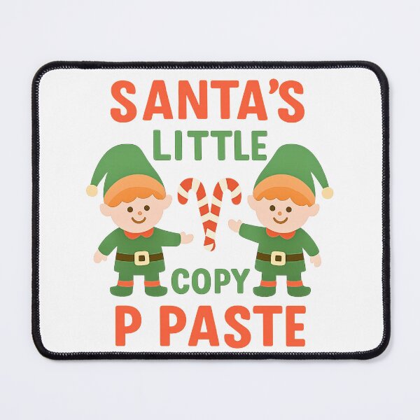 Item preview, Funny Twins Copy Paste Christmas Elves designed and sold by TrinovaCreates.