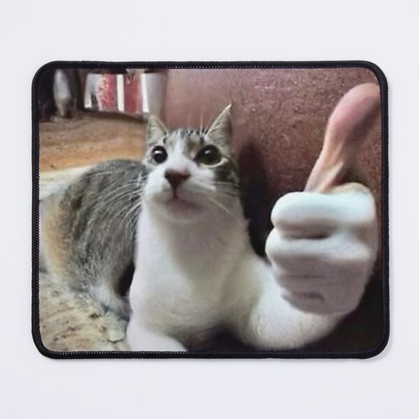 Item preview, thumbs up kitty designed and sold by SillySyndrome.