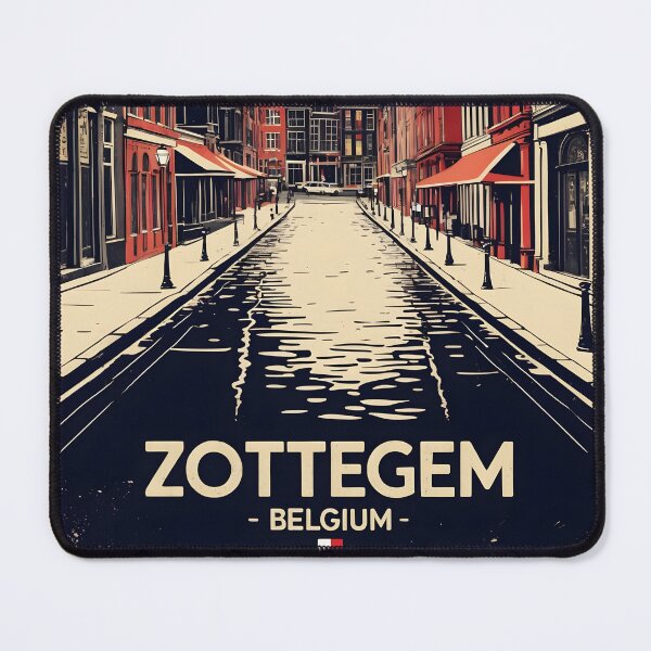 Item preview, Zottegem Belgium 1950s Vintage Travel Tourism designed and sold by TravelersGems.