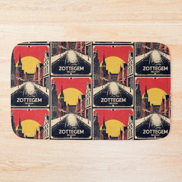 Item preview, Zottegem Belgium 1950s Vintage Travel Tourism designed and sold by TravelersGems.