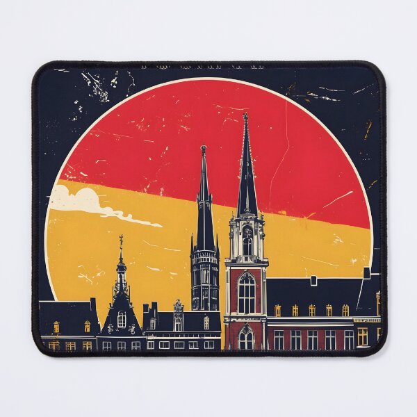 Item preview, Tournai Belgium 1950s Vintage Travel Tourism designed and sold by TravelersGems.
