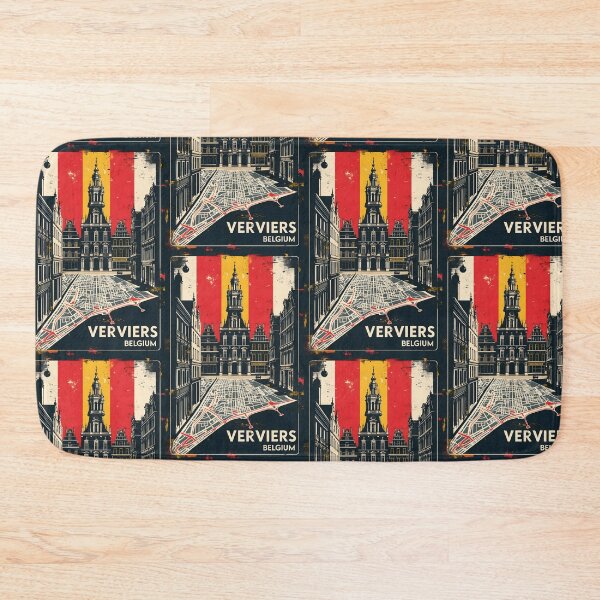 Item preview, Verviers Belgium 1950s Vintage Travel Tourism designed and sold by TravelersGems.