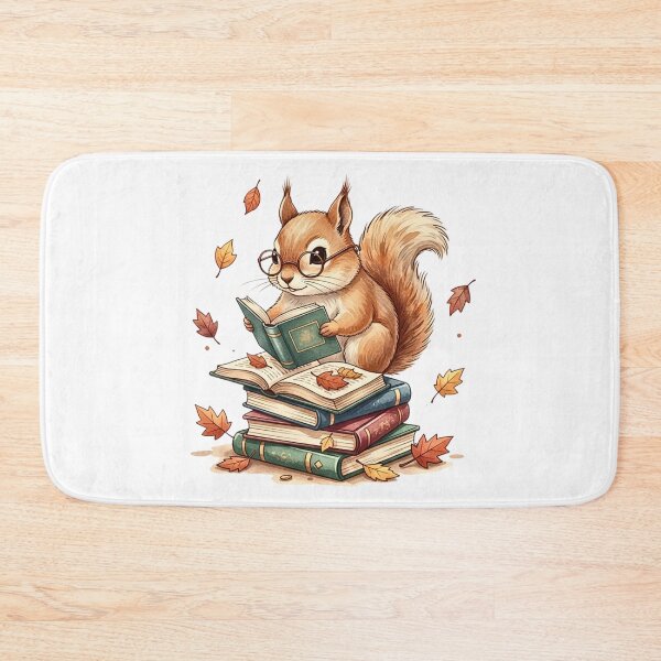Item preview, Duty Book Lover's Design with squirrel & Books designed and sold by Steele-Art.