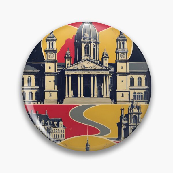 Item preview, Seraing Belgium 1950s Vintage Travel Tourism designed and sold by TravelersGems.
