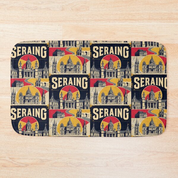 Item preview, Seraing Belgium 1950s Vintage Travel Tourism designed and sold by TravelersGems.