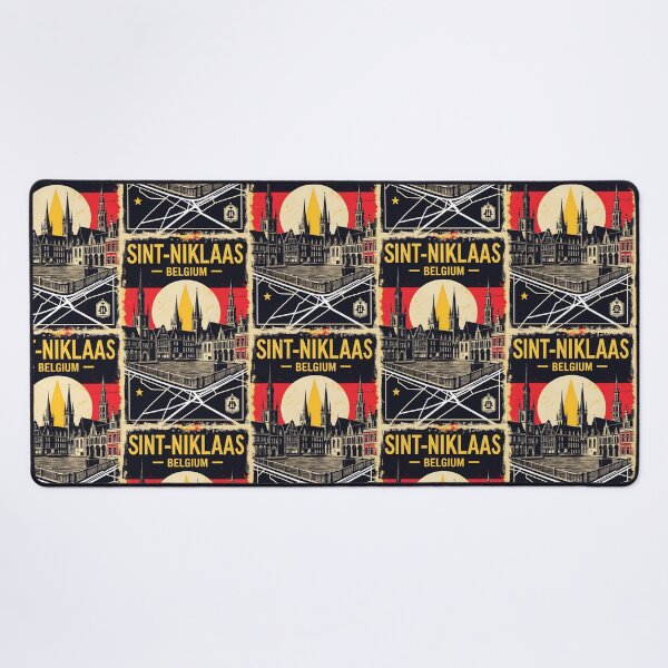 Item preview, Sint Niklaas Belgium 1950s Vintage Travel Tourism designed and sold by TravelersGems.