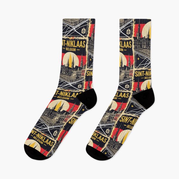 Item preview, Sint Niklaas Belgium 1950s Vintage Travel Tourism designed and sold by TravelersGems.