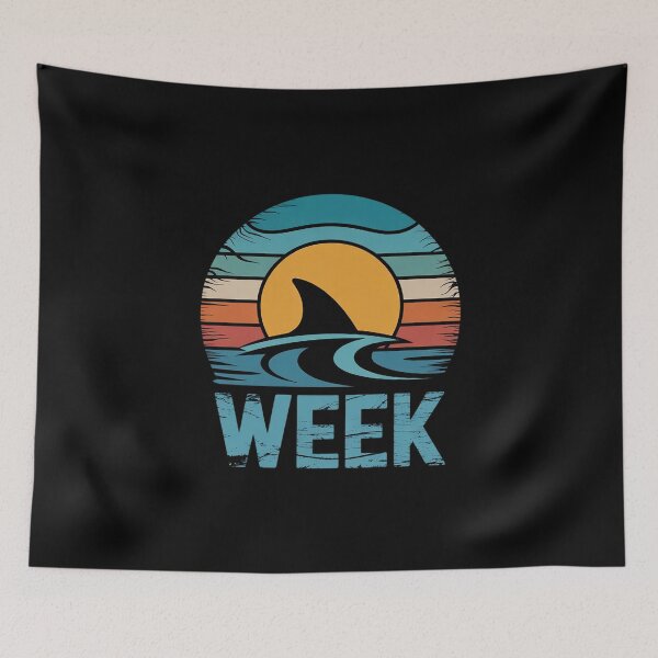 Item preview, Shark Fin Week 2025 Shark Lover Ocean Wildlife Summer  designed and sold by THagBlue.