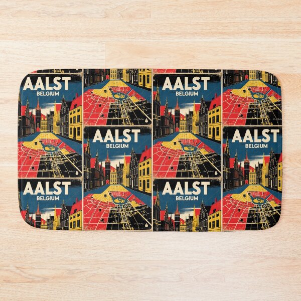 Item preview, Aalst Belgium 1950s Vintage Travel Tourism designed and sold by TravelersGems.