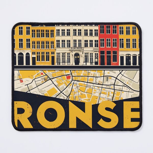 Item preview, Ronse Belgium 1950s Vintage Travel Tourism designed and sold by TravelersGems.