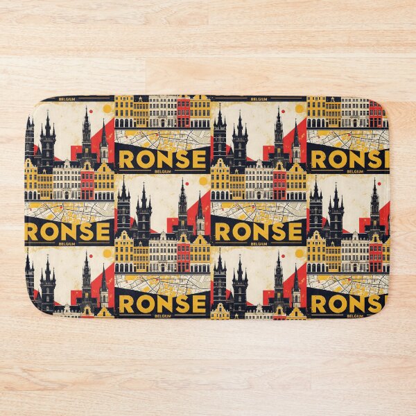 Item preview, Ronse Belgium 1950s Vintage Travel Tourism designed and sold by TravelersGems.