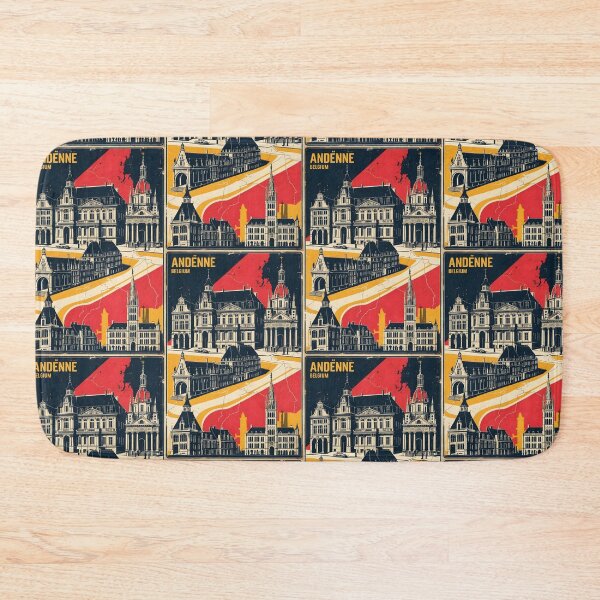 Item preview, Andenne Belgium 1950s Vintage Travel Tourism designed and sold by TravelersGems.
