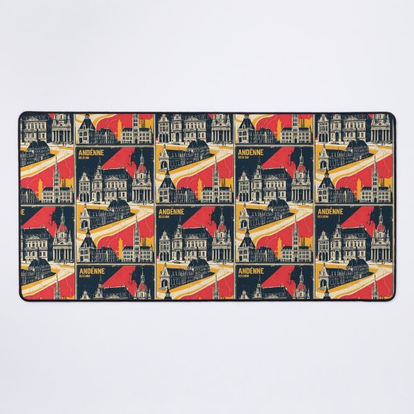 Item preview, Andenne Belgium 1950s Vintage Travel Tourism designed and sold by TravelersGems.