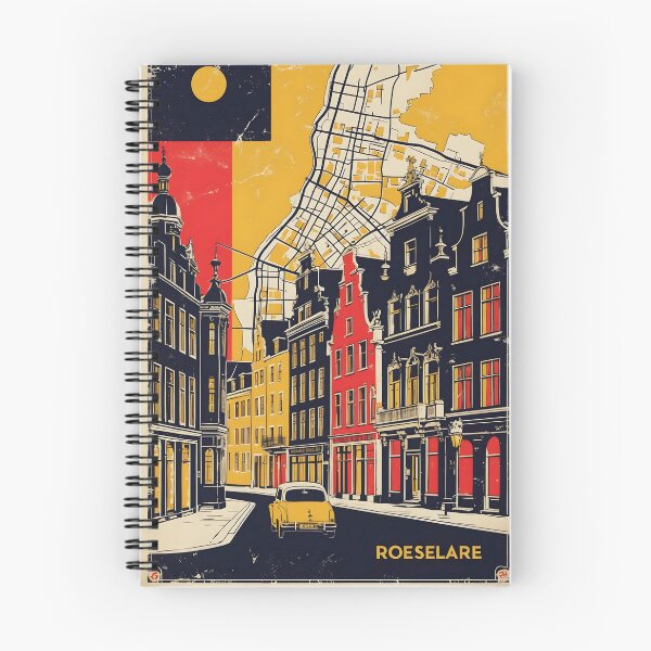 Item preview, Roeselare Belgium 1950s Vintage Travel Tourism designed and sold by TravelersGems.