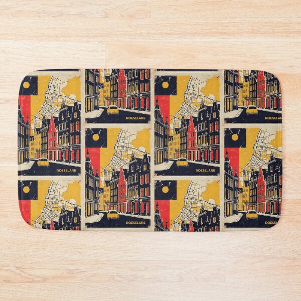 Item preview, Roeselare Belgium 1950s Vintage Travel Tourism designed and sold by TravelersGems.