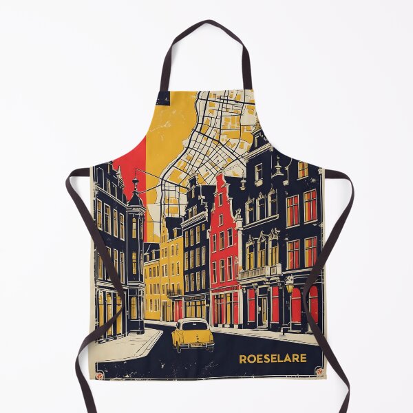 Item preview, Roeselare Belgium 1950s Vintage Travel Tourism designed and sold by TravelersGems.