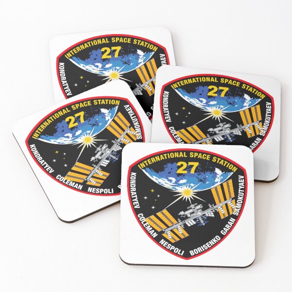 Item preview, International Space Station Expedition 27 Patch designed and sold by CharlieDesings.
