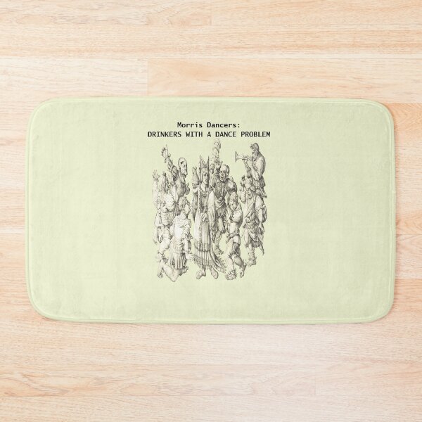 Item preview, Morris Dancers Drinkers With A Dance Problem Medieval Art designed and sold by taiche.