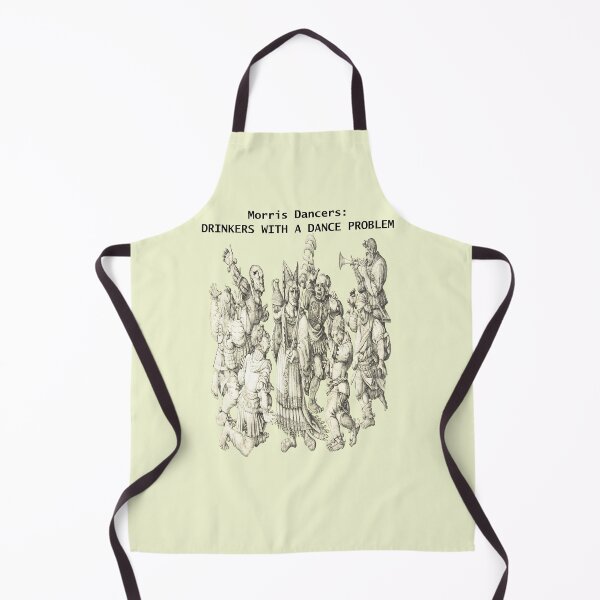Item preview, Morris Dancers Drinkers With A Dance Problem Medieval Art designed and sold by taiche.