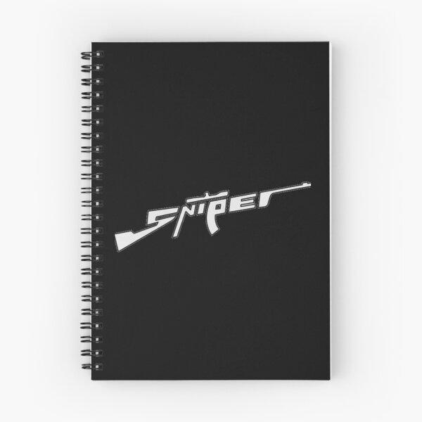 Item preview, Sniper Rifle Typography Design designed and sold by TextAura™.