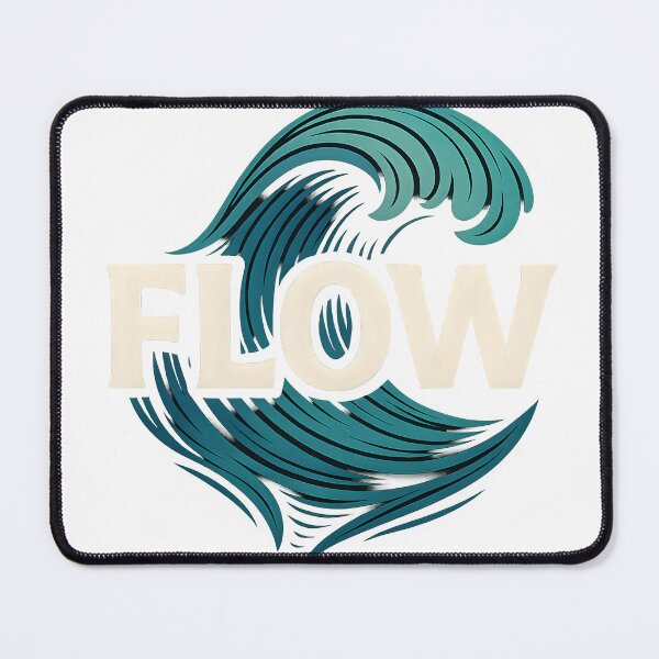 Item preview, Flow Ocean Wave Art designed and sold by SigmaSoul.