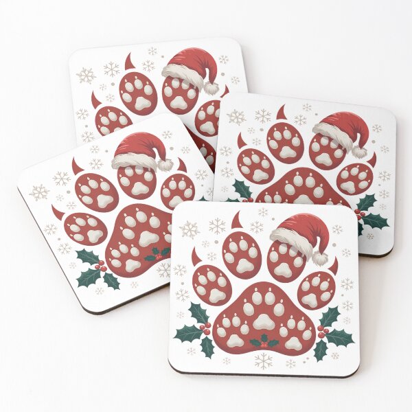 Item preview, Santa Paws Coming to Town - Funny Dog Christmas - Pet Holiday Gift - Xmas Pun designed and sold by GiftsForge.