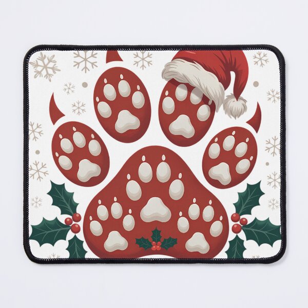 Item preview, Santa Paws Coming to Town - Funny Dog Christmas - Pet Holiday Gift - Xmas Pun designed and sold by GiftsForge.