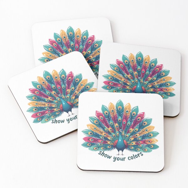 Item preview, peacock, bird, nature, colorful bird designed and sold by TrueArtVibes.