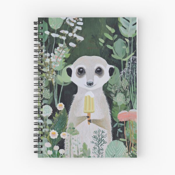 Item preview, MEERKAT ENJOYING a POPSICLE illustration .1 designed and sold by lautir.