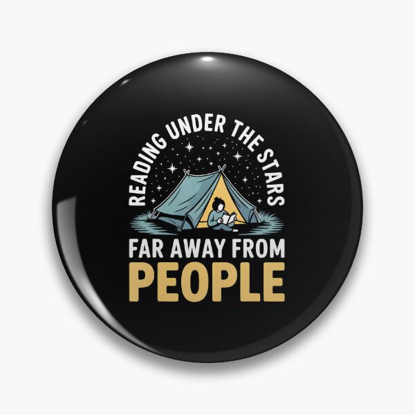 Item preview, Reading Under The Stars Far Away From People Book Lover designed and sold by KristyCharleen.