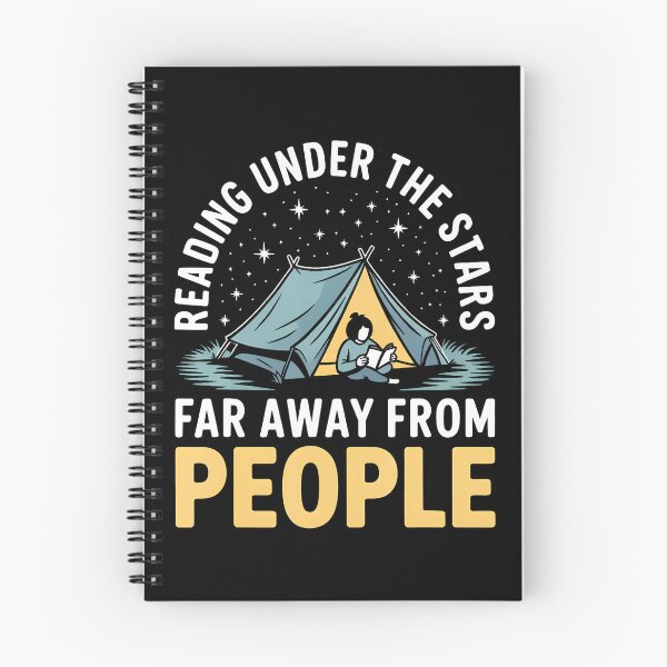 Item preview, Reading Under The Stars Far Away From People Book Lover designed and sold by KristyCharleen.